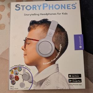 StoryPhones Storytelling Headphones For Kids By Onanoff - Grey